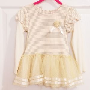 💮Elegant💮 LittleLass long sleeved ruffled shirt